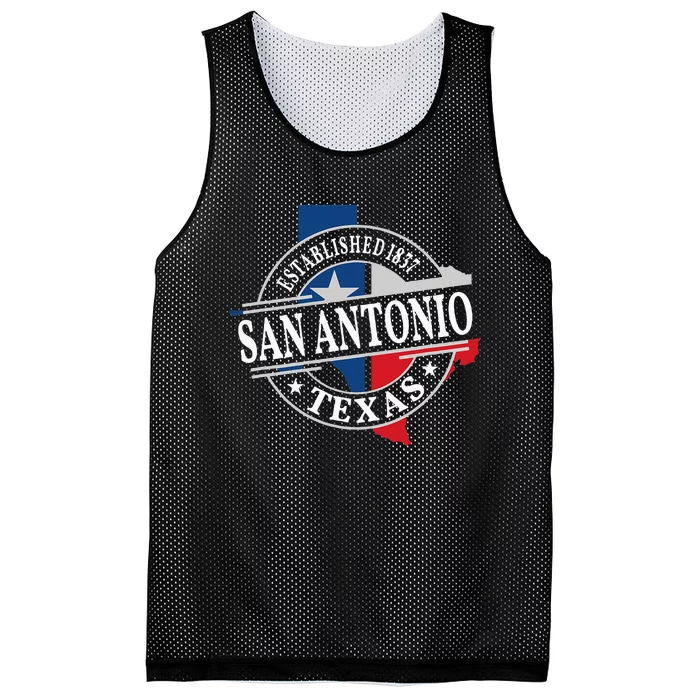 San Antonio Mesh Reversible Basketball Jersey Tank