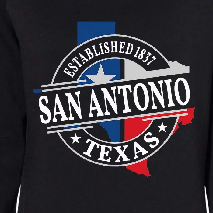 San Antonio Womens California Wash Sweatshirt