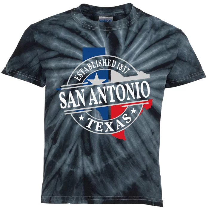 San Antonio Kids Tie-Dye T-Shirt