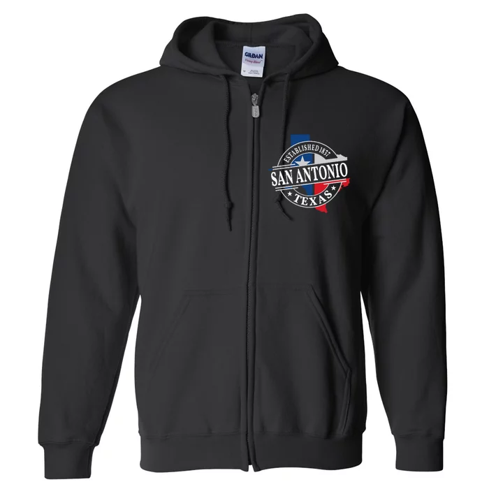 San Antonio Full Zip Hoodie