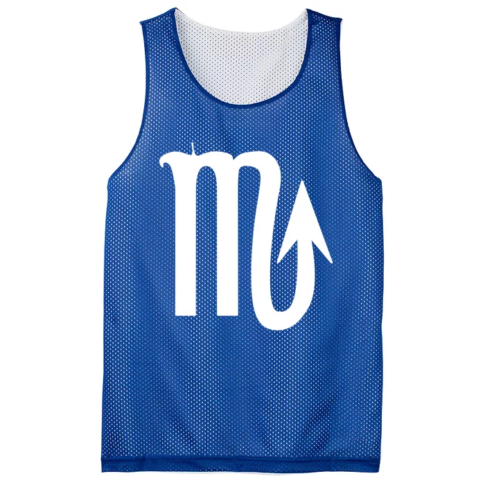 Scorpio Astrology Symbol Unisex Gift Mesh Reversible Basketball Jersey Tank