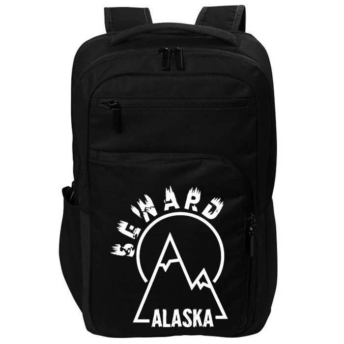 Seward Alaska State / Vintage Mountain Design Seward, AK Impact Tech Backpack