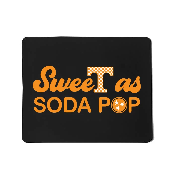 Sweet As Soda Pop Tennessee Vols Rocky Mousepad