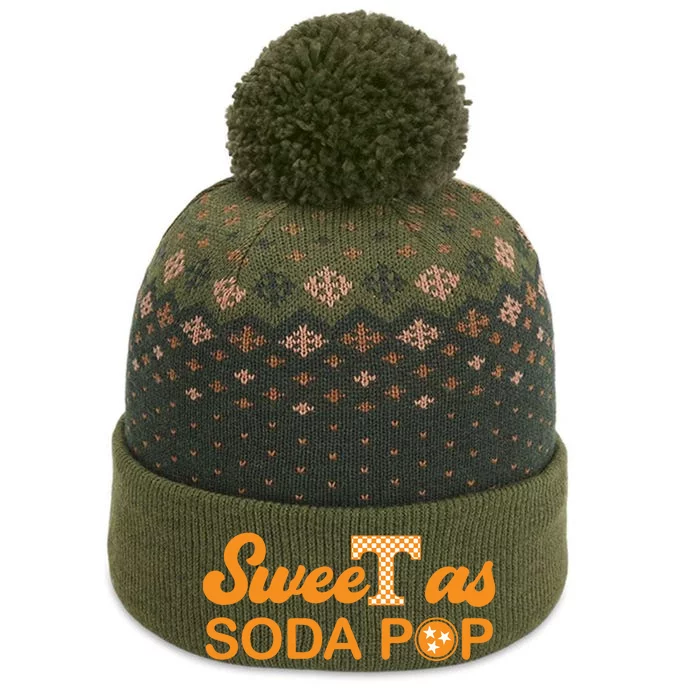 Sweet As Soda Pop Tennessee Vols Rocky The Baniff Cuffed Pom Beanie