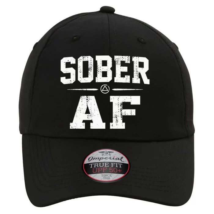 Sober AF Sobriety AA Alcoholics Anonymous Recovery Addiction The Original Performance Cap