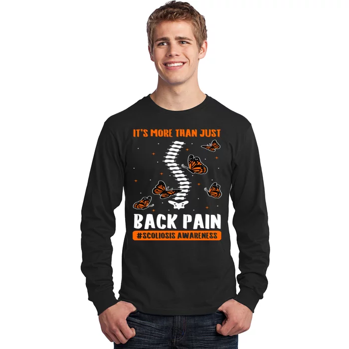 Scoliosis Awareness Spinal Deformity Orthopedic Scoliometer Long Sleeve Shirt