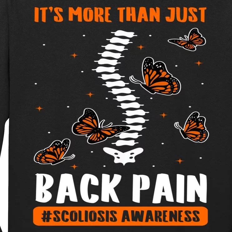 Scoliosis Awareness Spinal Deformity Orthopedic Scoliometer Long Sleeve Shirt