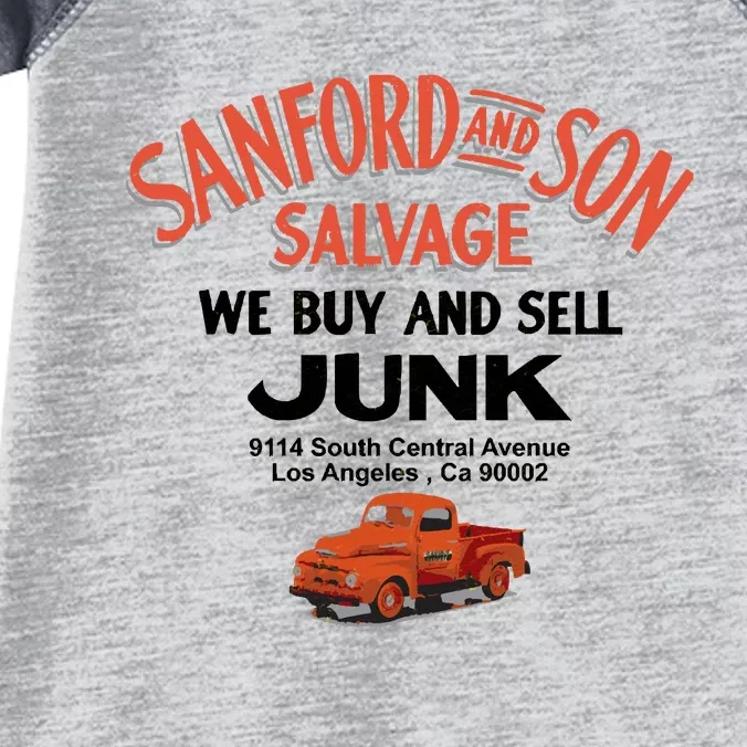 Sanford And Son Salvage Sign Infant Baby Jersey Bodysuit