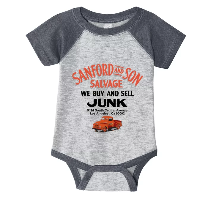 Sanford And Son Salvage Sign Infant Baby Jersey Bodysuit