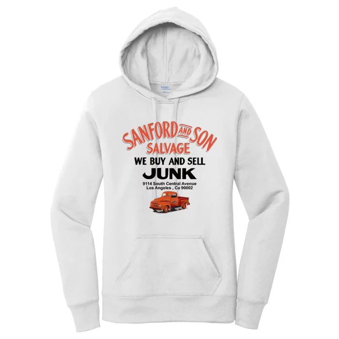 Sanford And Son Salvage Sign Women's Pullover Hoodie