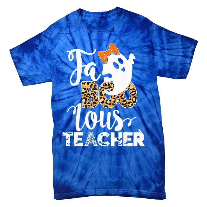 Spooky and Stylish Halloween Costume for Teachers Tie-Dye T-Shirt