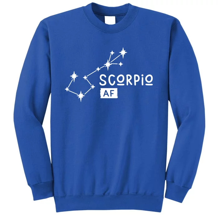 Scorpio Af Scorpio Astrology Horoscope And Zodiac Sign Cool Gift Sweatshirt