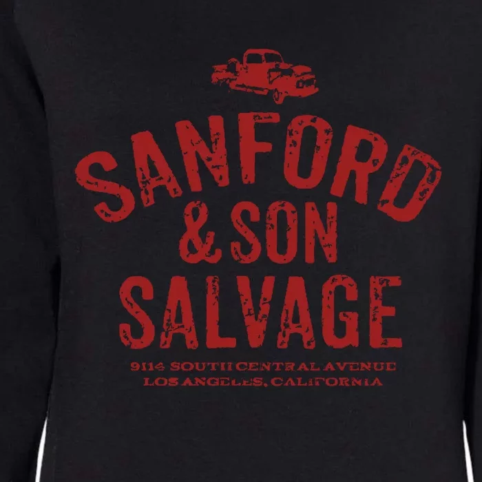 Sanford And Son Womens California Wash Sweatshirt