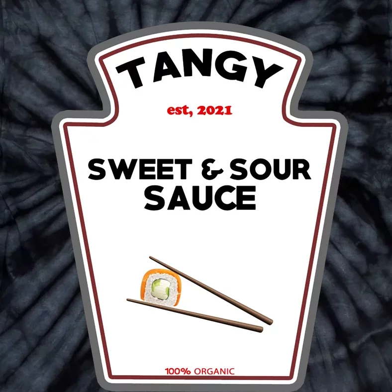 Sweet And Sour Sauce Diy Halloween Costume Group Condiments Tie-Dye T-Shirt