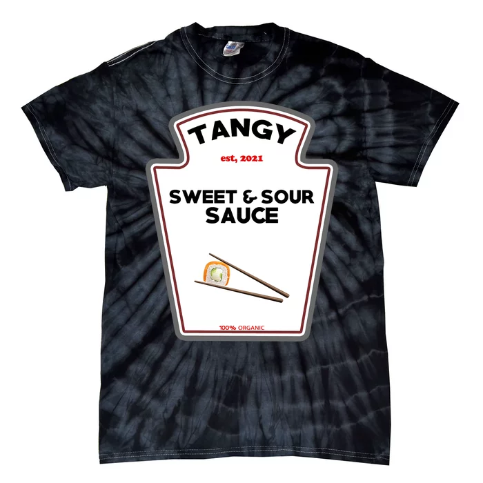 Sweet And Sour Sauce Diy Halloween Costume Group Condiments Tie-Dye T-Shirt