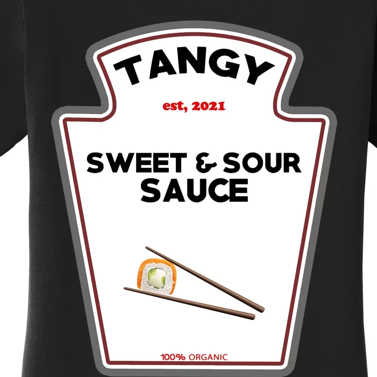 Sweet And Sour Sauce Diy Halloween Costume Group Condiments Women's T-Shirt