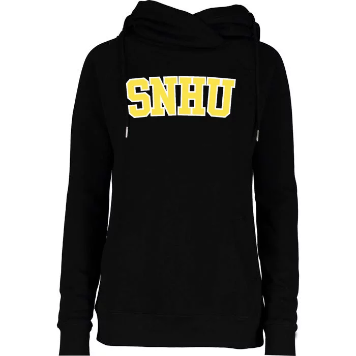 Snhu Arch Womens Funnel Neck Pullover Hood