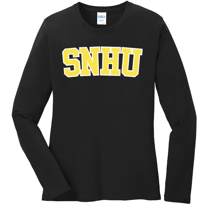 Snhu Arch Ladies Long Sleeve Shirt