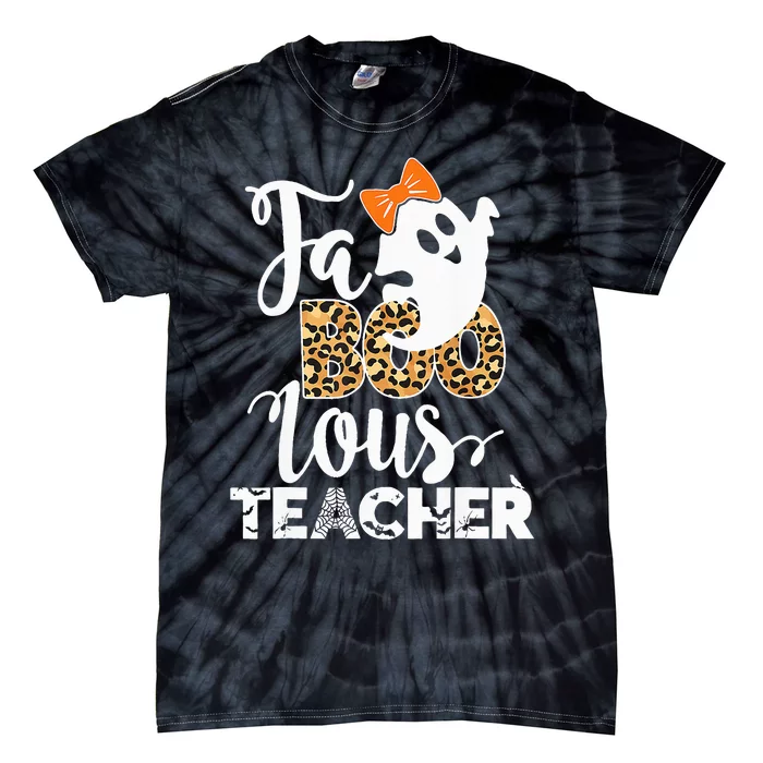 Spooky and Stylish Halloween Costume for Teachers Tie-Dye T-Shirt