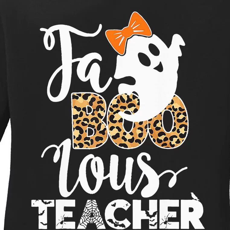 Spooky and Stylish Halloween Costume for Teachers Ladies Long Sleeve Shirt