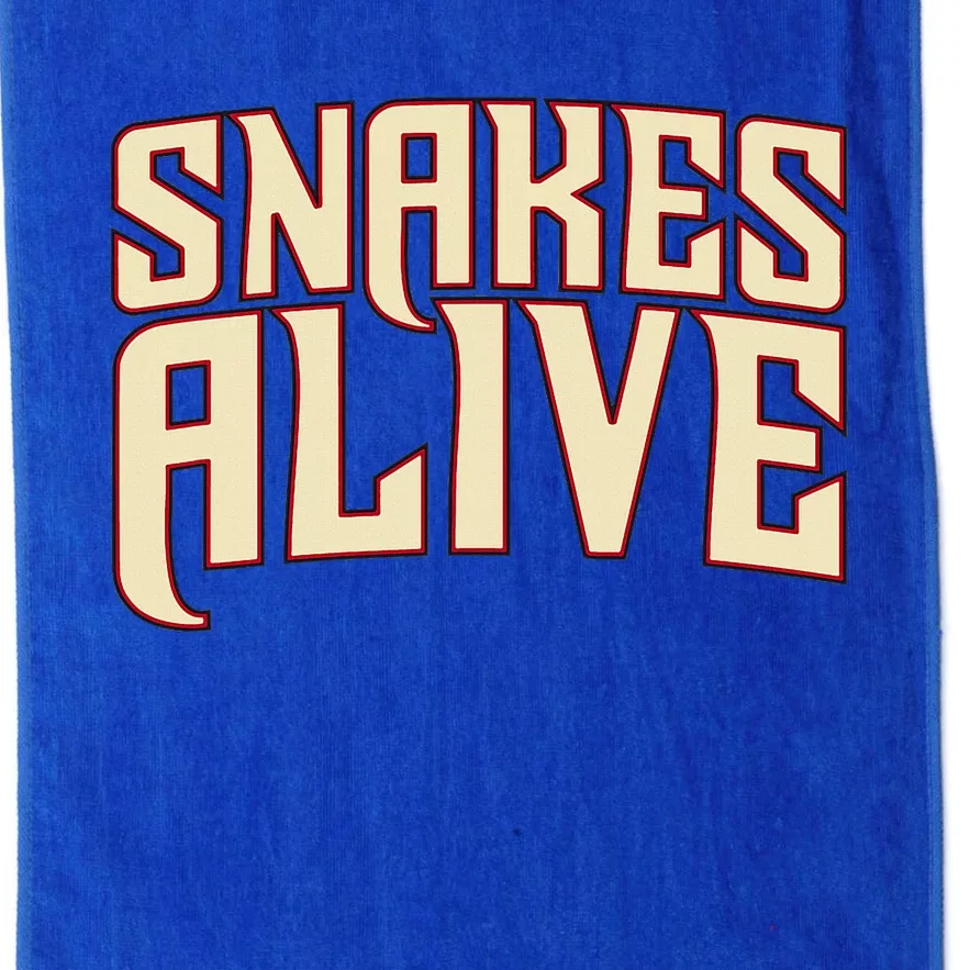 Snakes Alive Platinum Collection Golf Towel