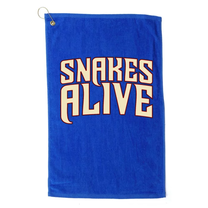 Snakes Alive Platinum Collection Golf Towel