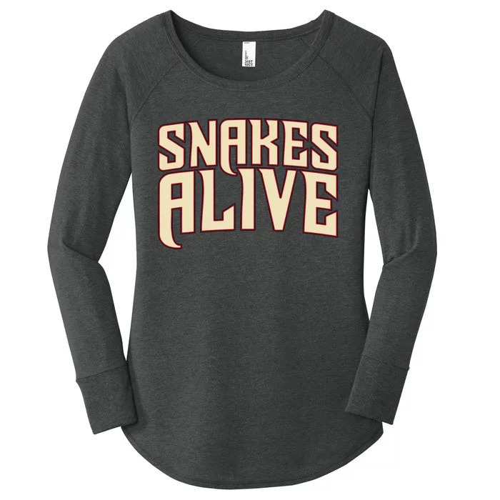 Snakes Alive Women's Perfect Tri Tunic Long Sleeve Shirt