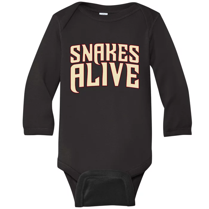 Snakes Alive Baby Long Sleeve Bodysuit