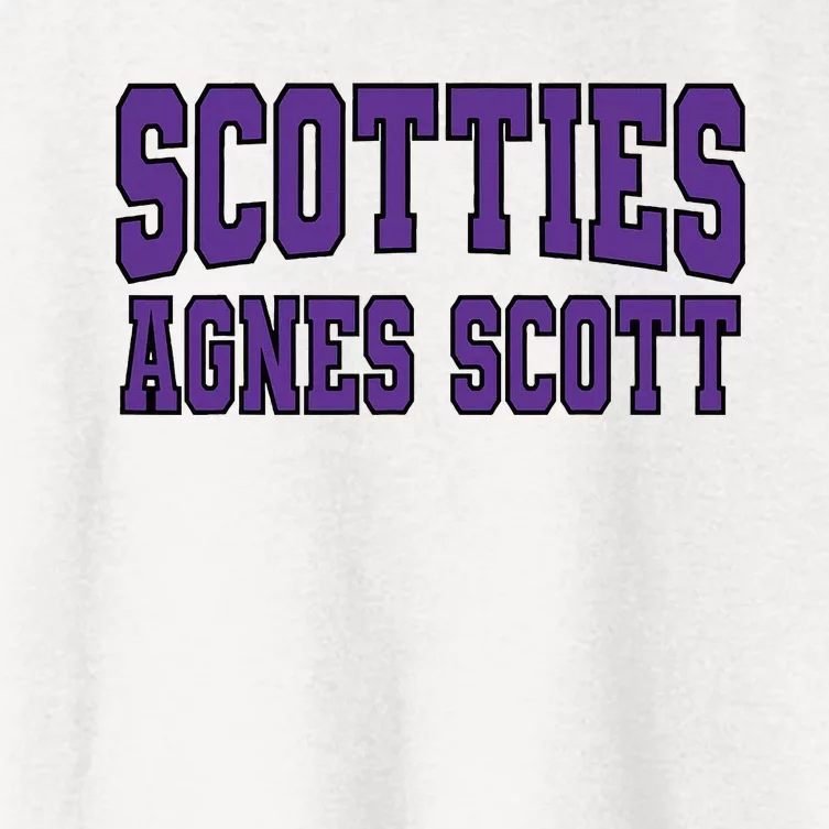 Scotties Agnes Scott Women's Crop Top Tee