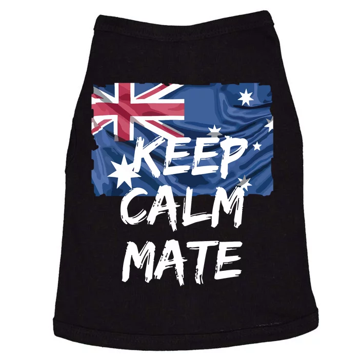 Souvenir Australia Slang Keep Calm Mate Flag Travel Doggie Tank