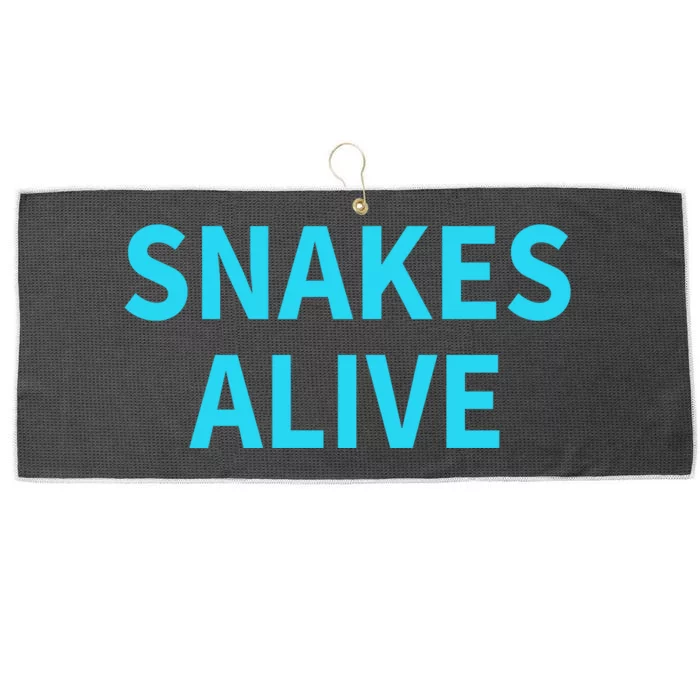 Snakes Alive Large Microfiber Waffle Golf Towel