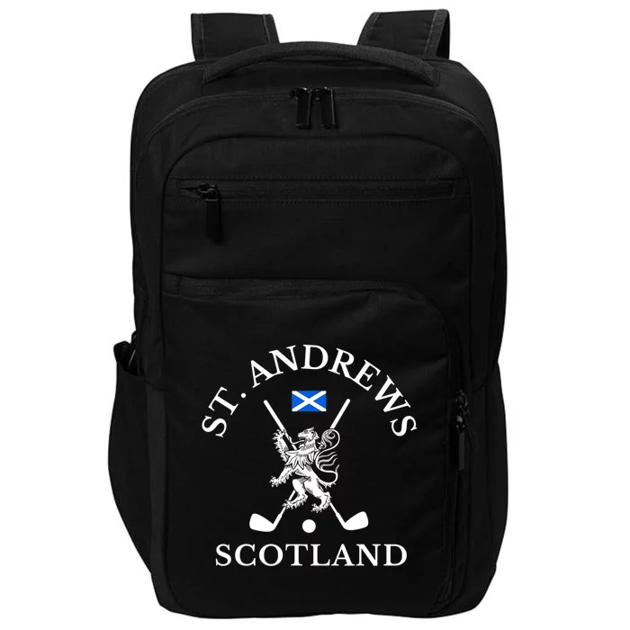 St. Andrews Scotland Golf Fan Impact Tech Backpack