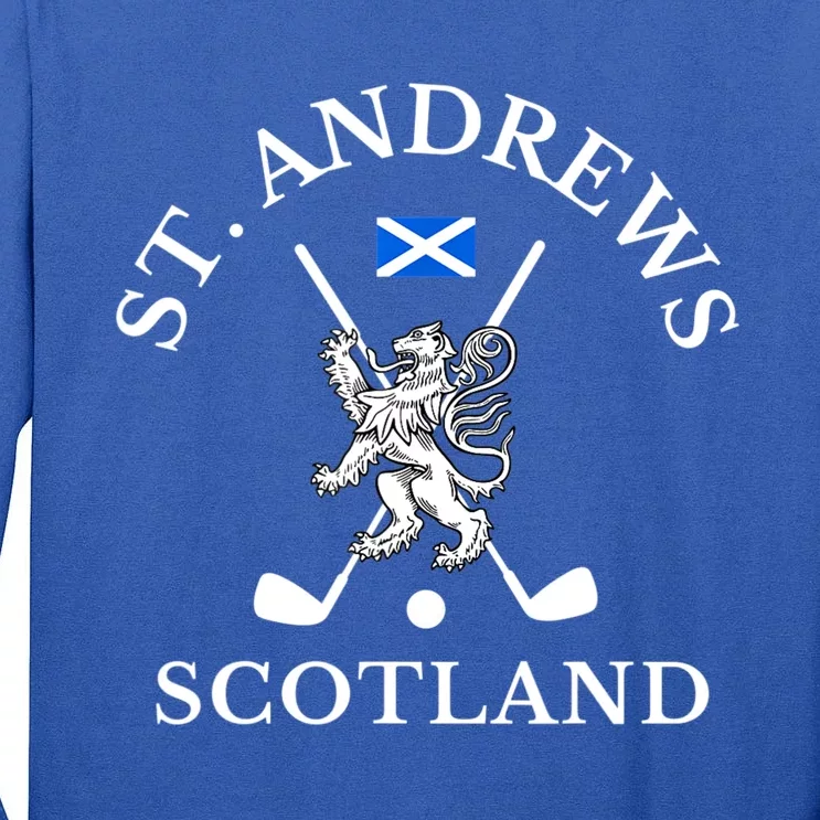 St. Andrews Scotland Golf Fan Tall Long Sleeve T-Shirt