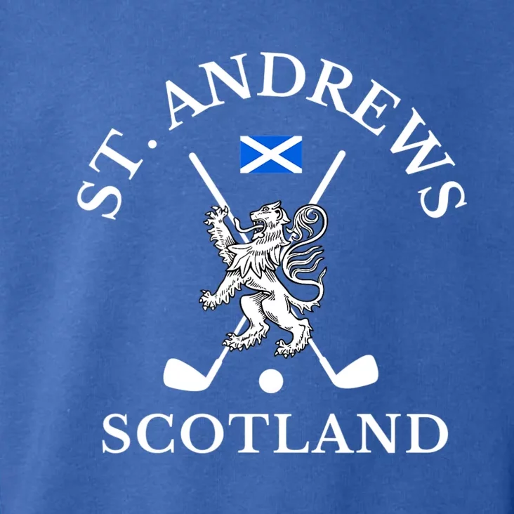 St. Andrews Scotland Golf Fan Toddler Hoodie