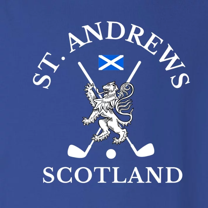 St. Andrews Scotland Golf Fan Toddler Long Sleeve Shirt