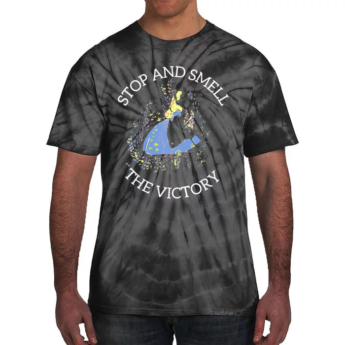 Stop And Smell The Victory Matching Team Tie-Dye T-Shirt