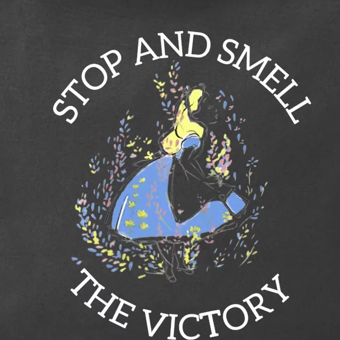 Stop And Smell The Victory Matching Team Zip Tote Bag