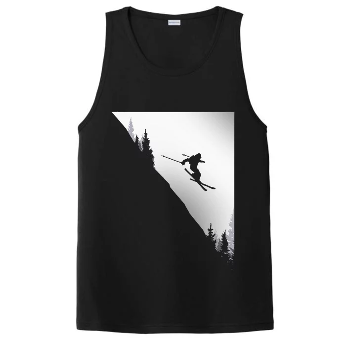 Ski Apparel Skiing Skier Ski Performance Tank