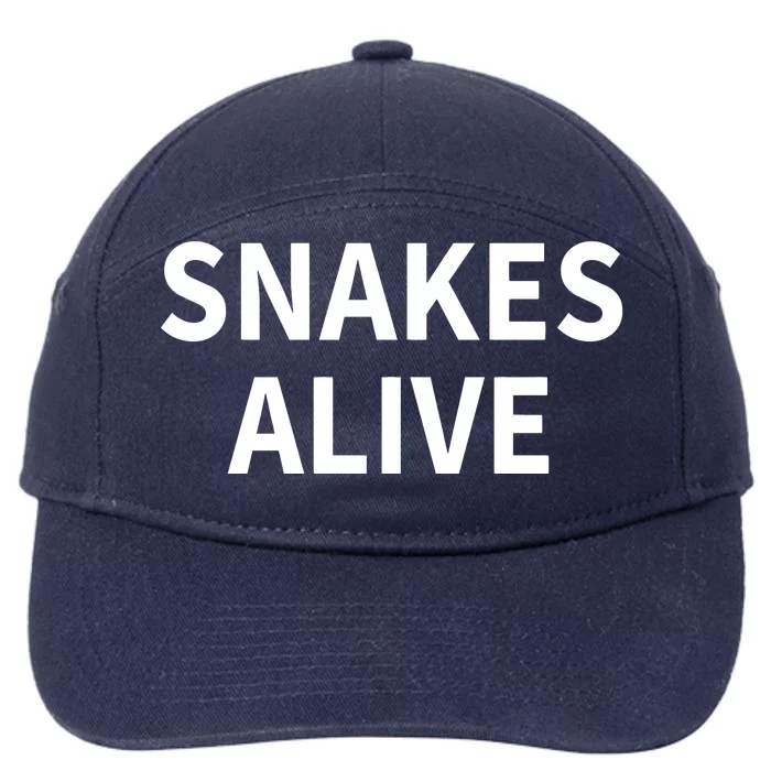 Snakes Alive 7-Panel Snapback Hat