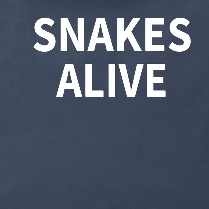 Snakes Alive Zip Tote Bag