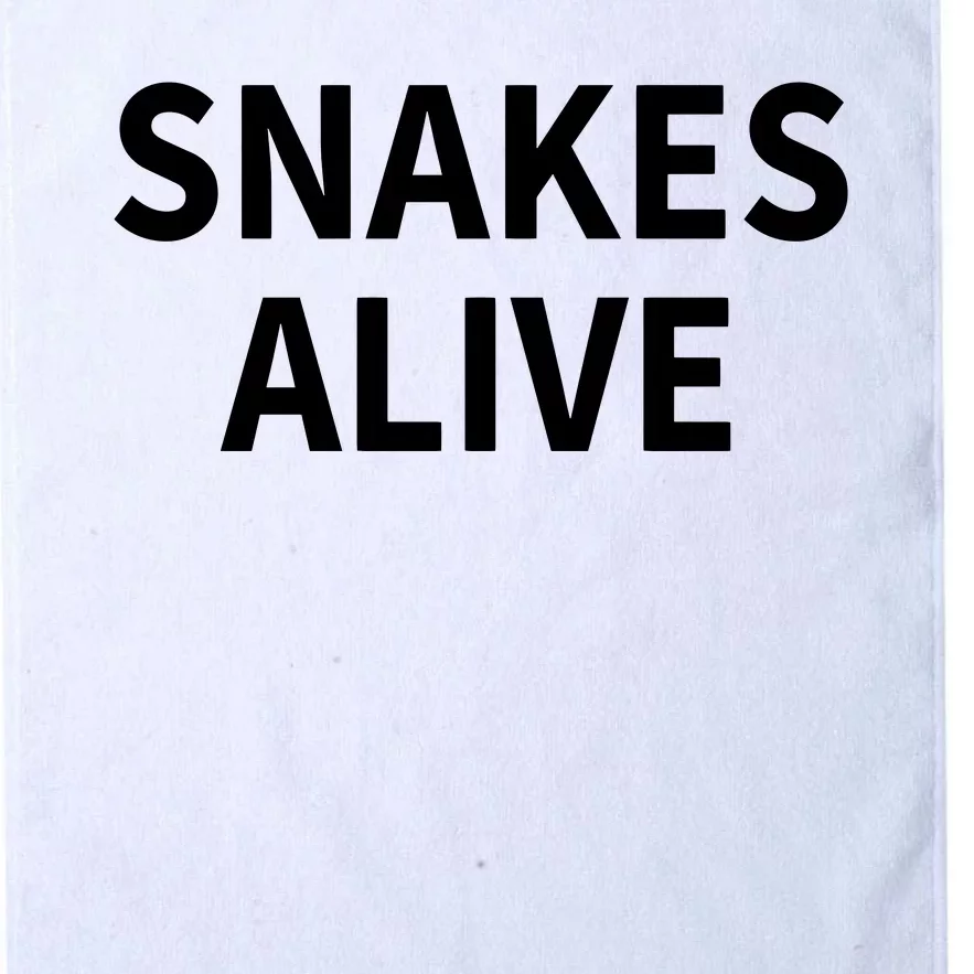 Snakes Alive Platinum Collection Golf Towel