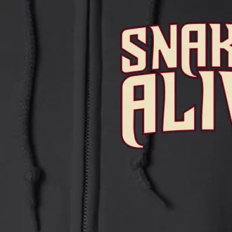 Snakes Alive Full Zip Hoodie