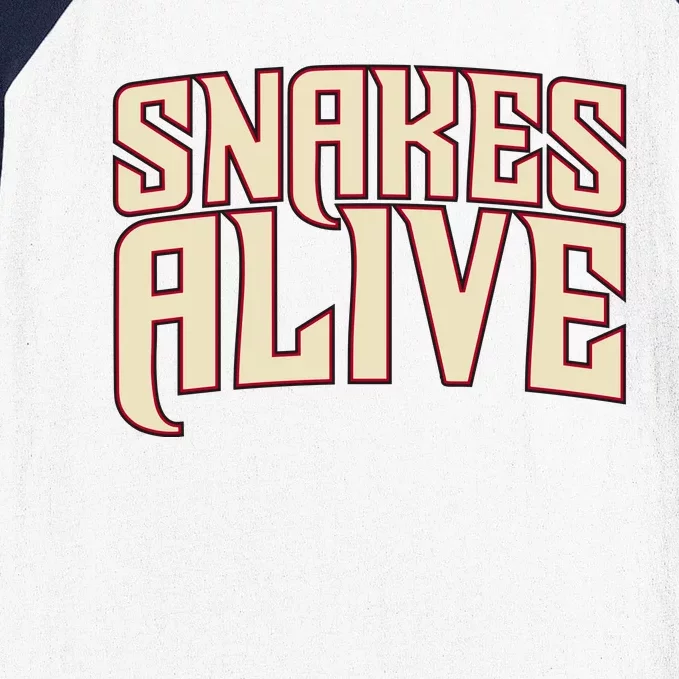 Snakes Alive Baseball Sleeve Shirt