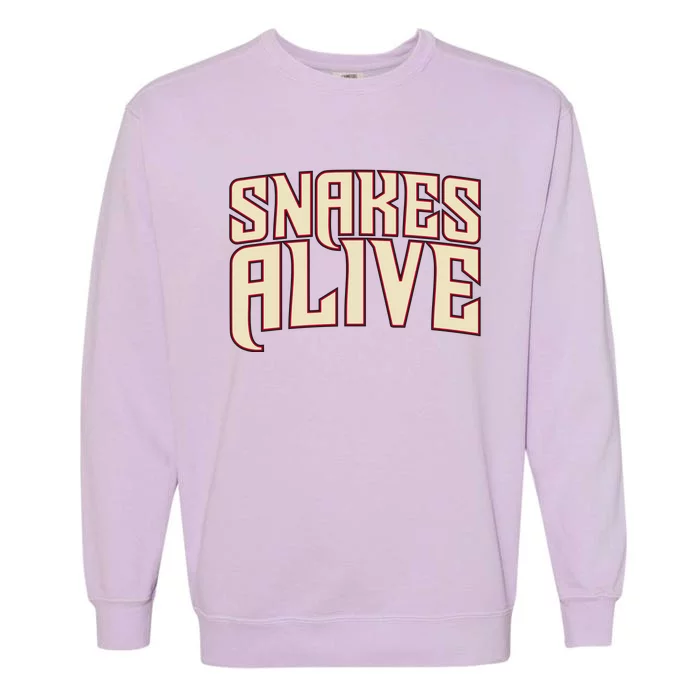 Snakes Alive Garment-Dyed Sweatshirt