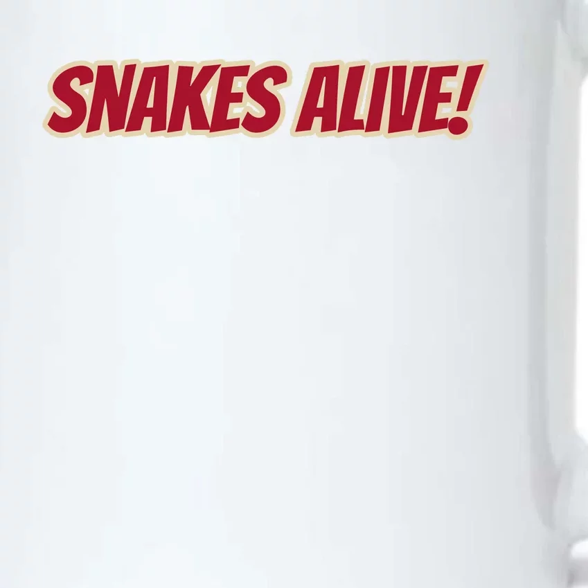 Snakes Alive Black Color Changing Mug