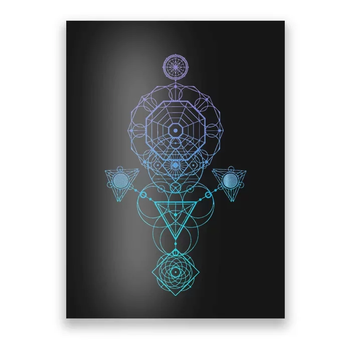 Starseed Activation Sacred Geometry Poster