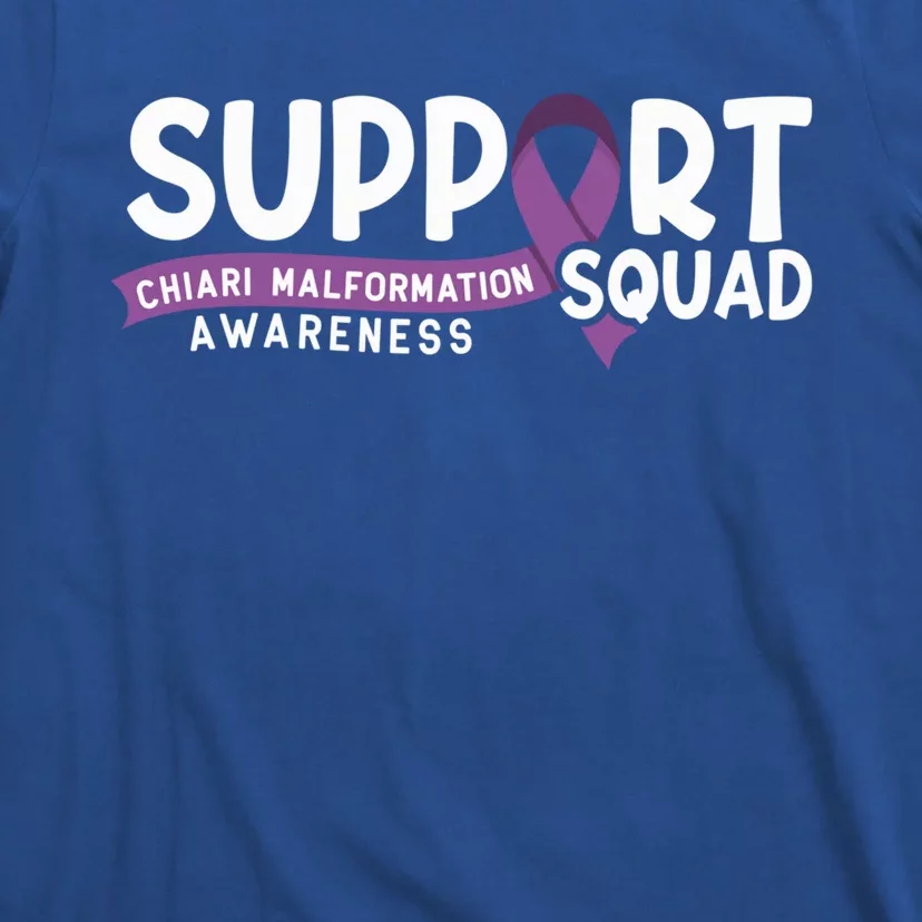 Support Awareness Squad I CM Cerebellum Chiari Malformation T-Shirt