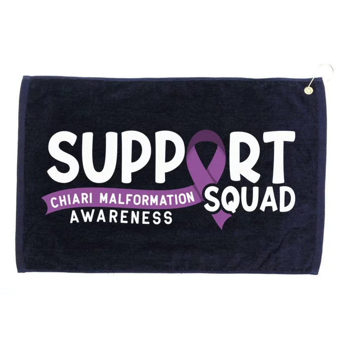 Support Awareness Squad I CM Cerebellum Chiari Malformation Grommeted Golf Towel