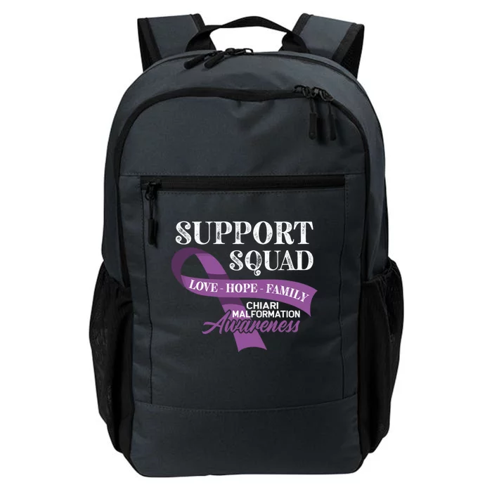 Support Awareness Squad I CM Cerebellum Chiari Malformation Daily Commute Backpack