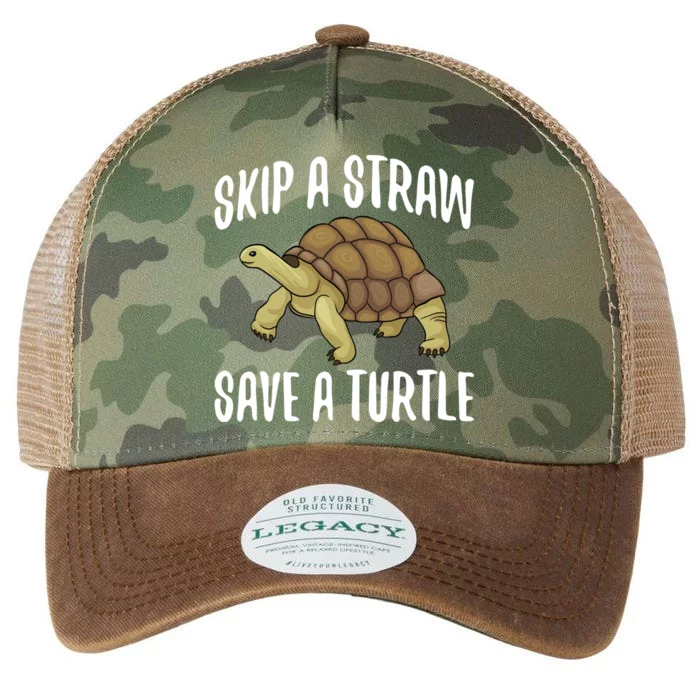 Skip A Straw Save A Turtle Ll Turtle Fan Gift Legacy Tie Dye Trucker Hat